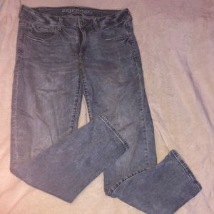 american eagle crop skinny jeans